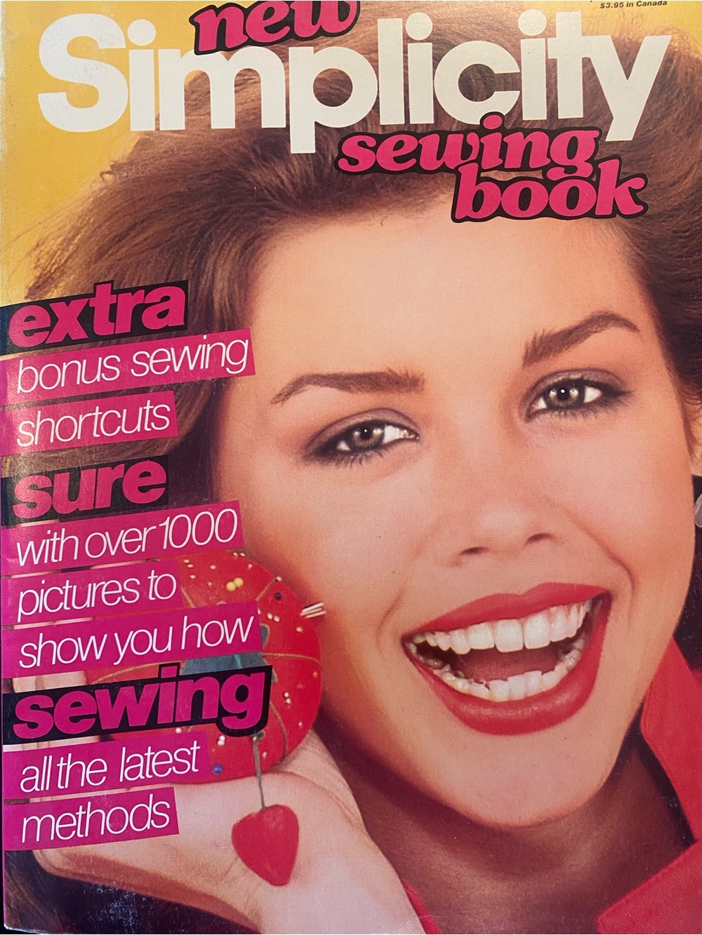 1979 - Sewing methods instruction book, accurate methods from the time period.